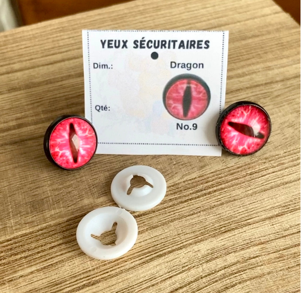 YEUX DRAGON - No.9 - 12mm 14mm 16mm 18mm 20mm