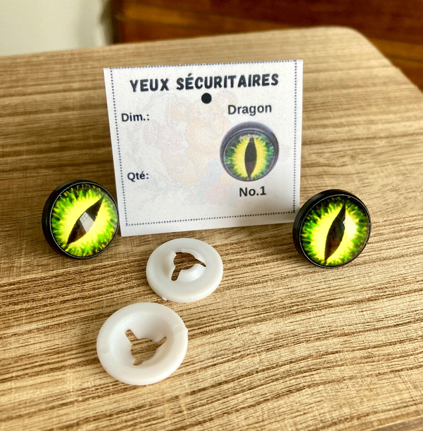 YEUX DRAGON - No.1 - 12mm 14mm 16mm 18mm 20mm