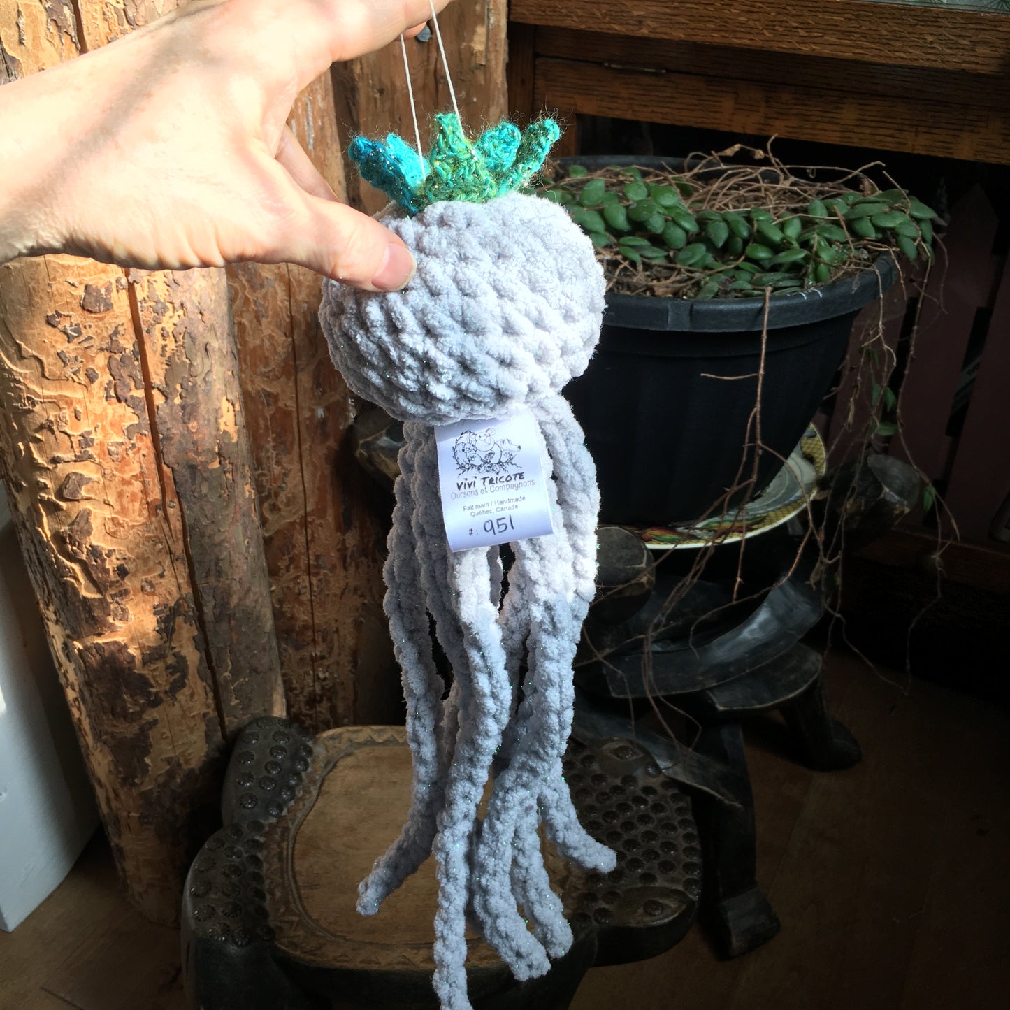 OCTO THE OCTOPUS - Amigurumi RATTLE #951