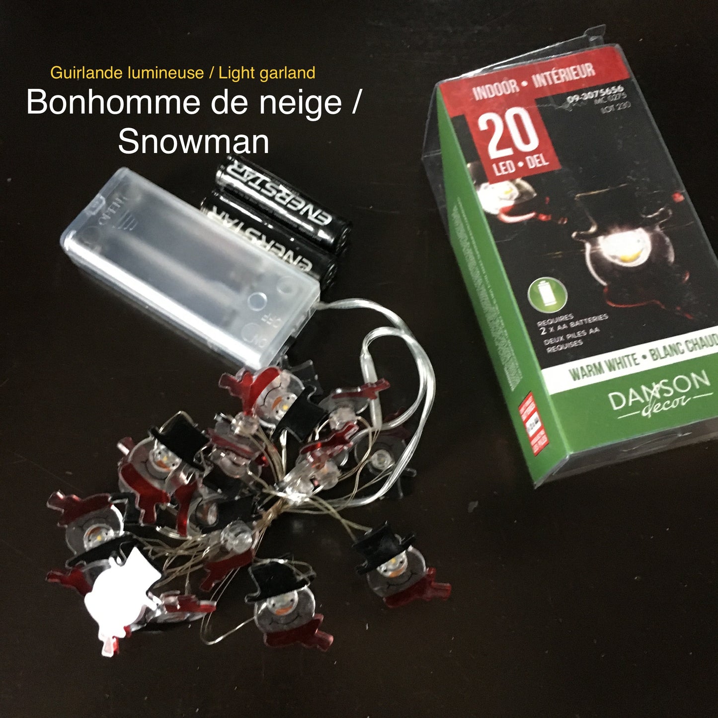 À SUSPENDRE - JOYEUX NOËL - ORNEMENT DE BOIS