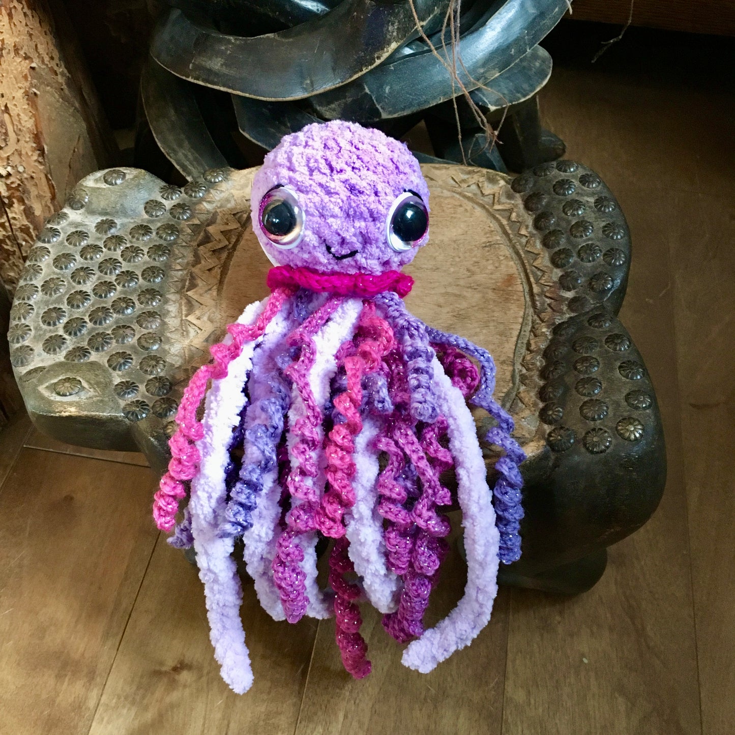 MÉDO THE MEDUSA - Amigurumi RATTLE #961