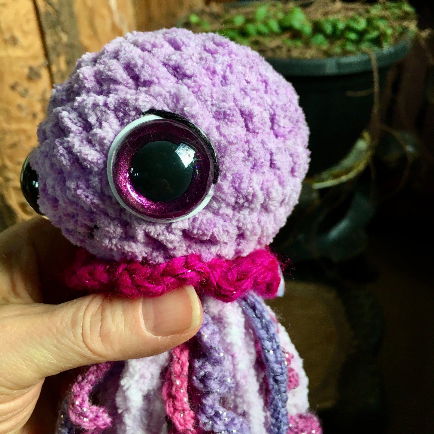MÉDO THE MEDUSA - Amigurumi RATTLE #961