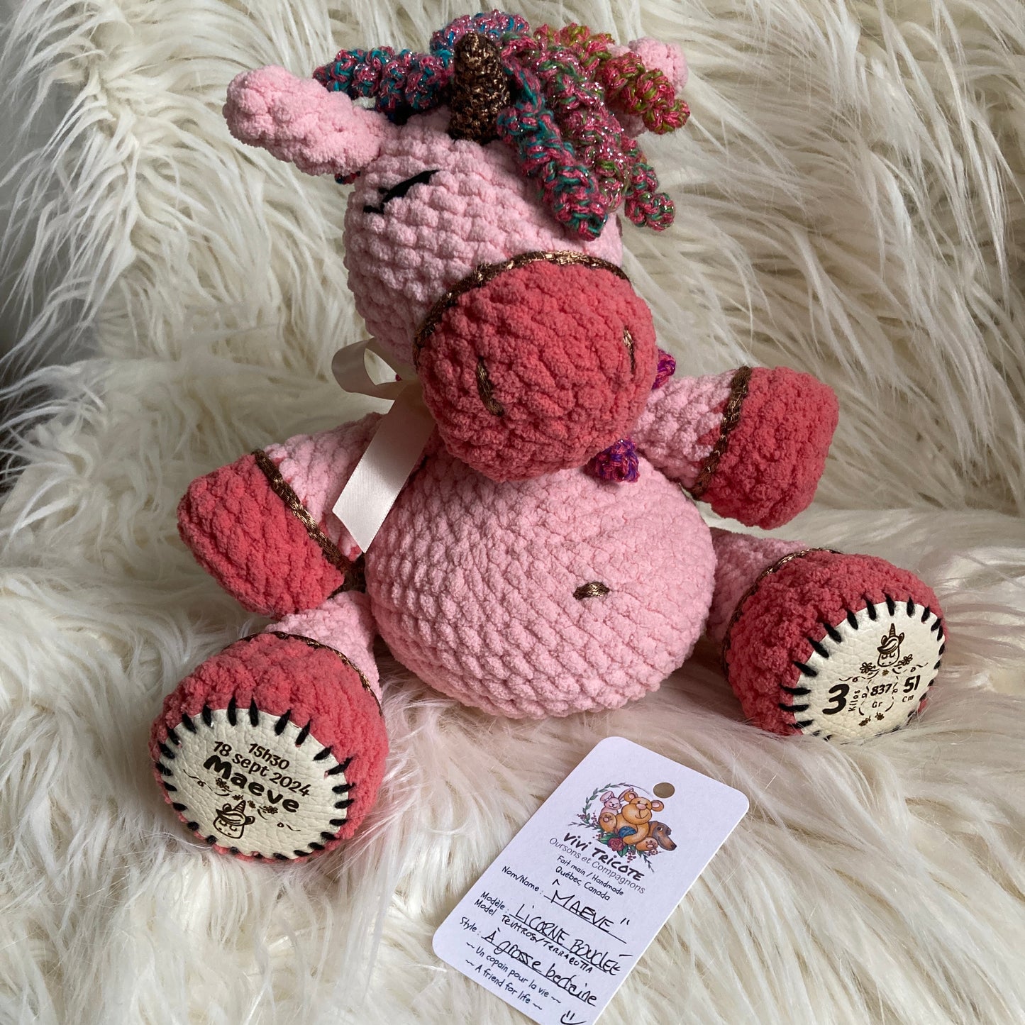 Commande spéciale CAROLINE BOULET