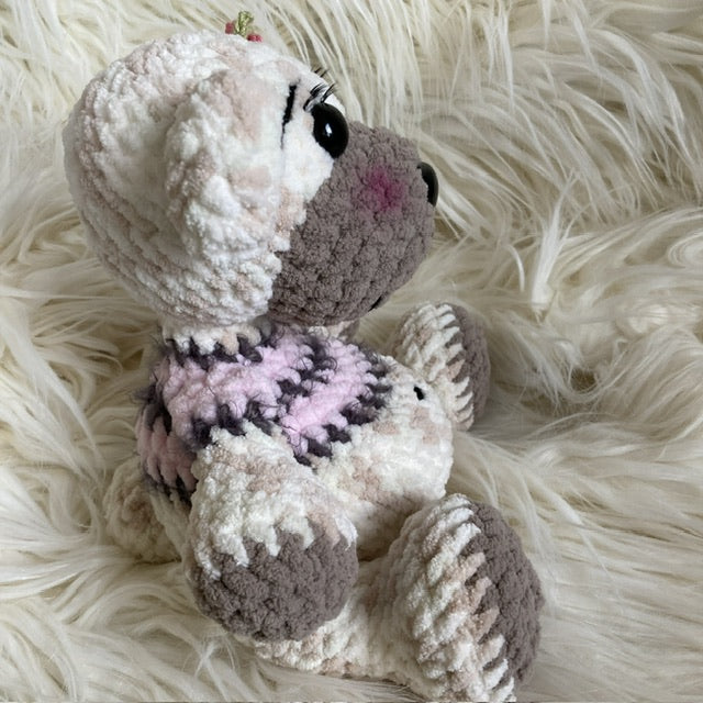 Commande spéciale Micheline Côté - MINNIE L’OURSON POLAIRE