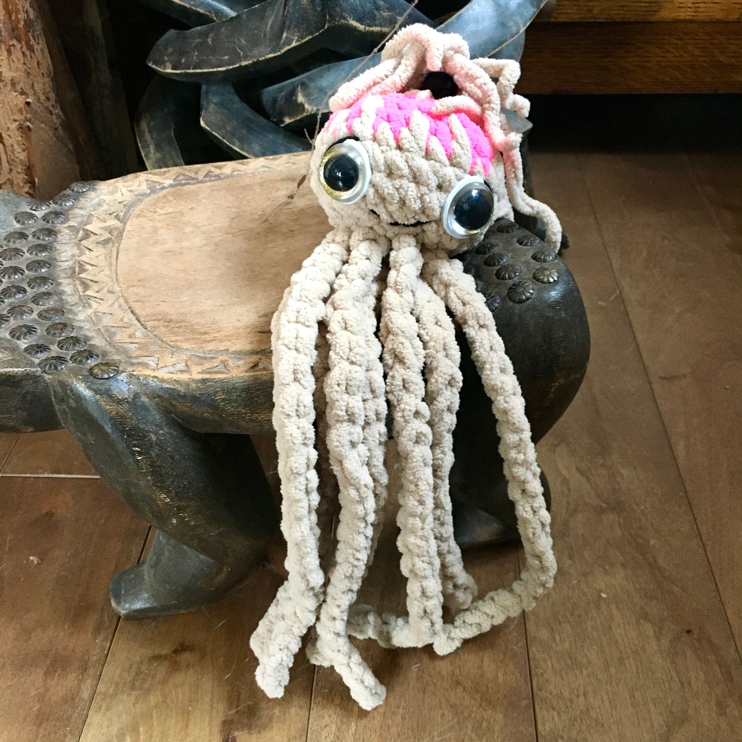 OCTO LA PIEUVRE - Amigurumi HOCHET #930