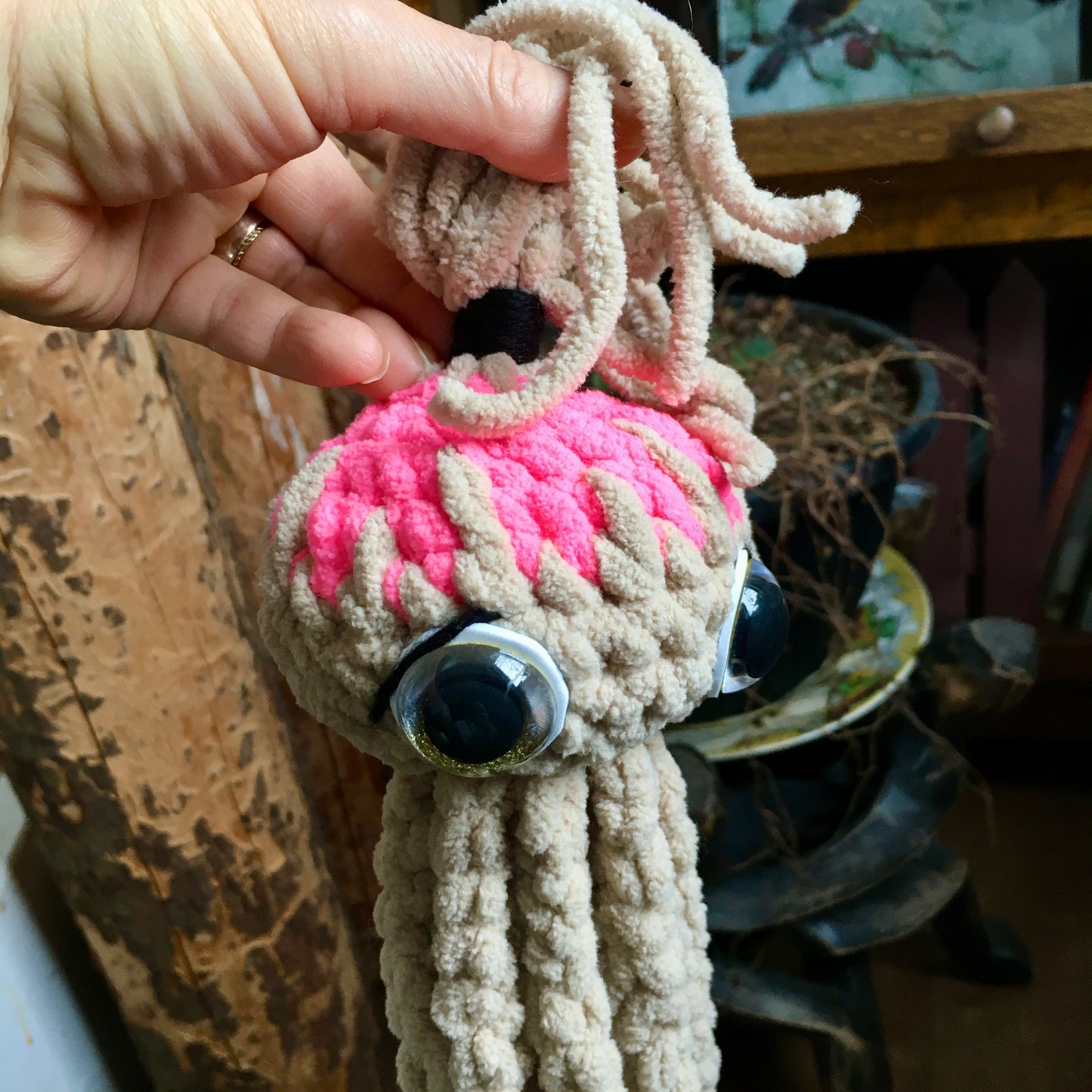 OCTO LA PIEUVRE - Amigurumi HOCHET #930