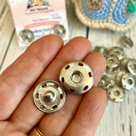 BOUTONS PRESSIONS 20mm
