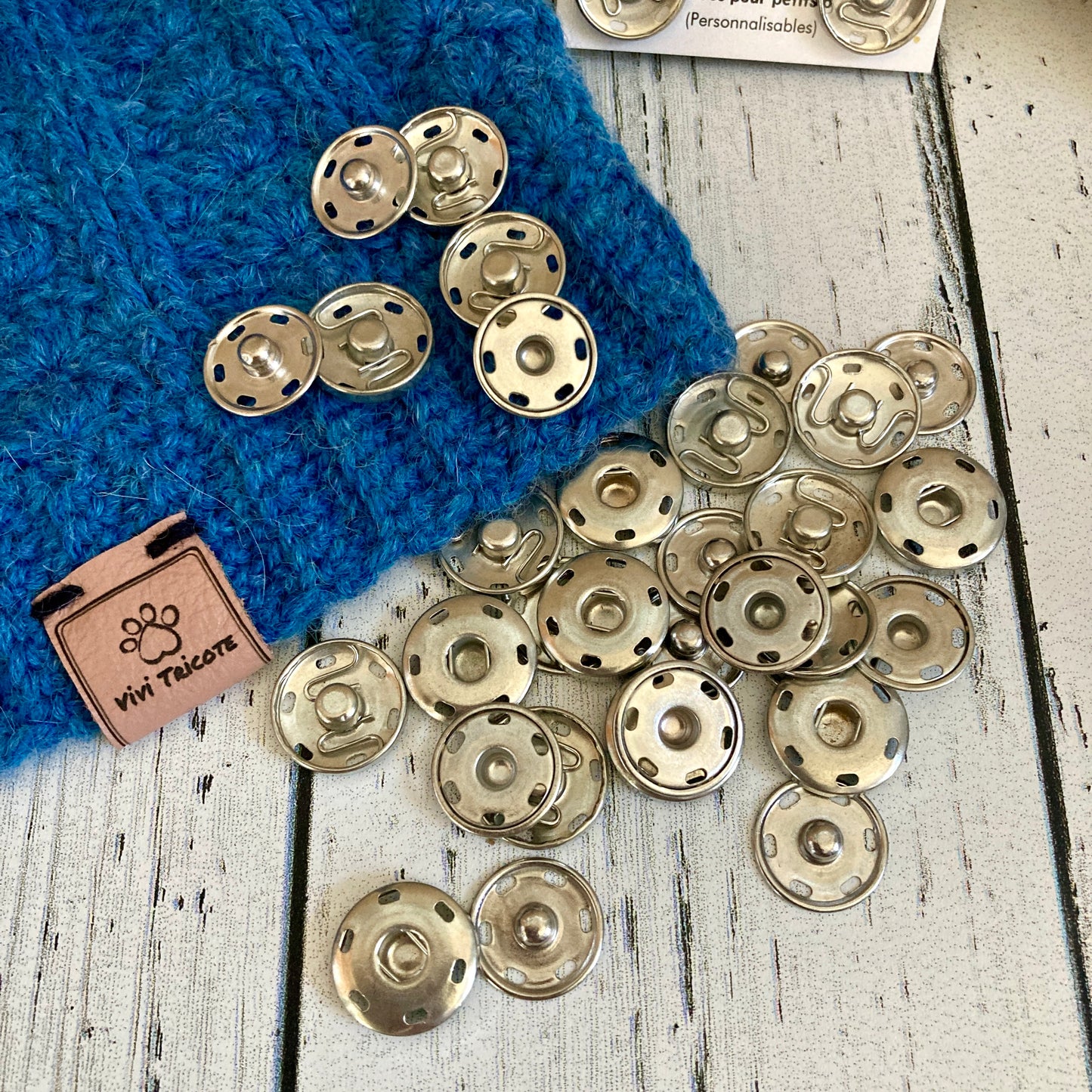 BOUTONS PRESSIONS 20mm