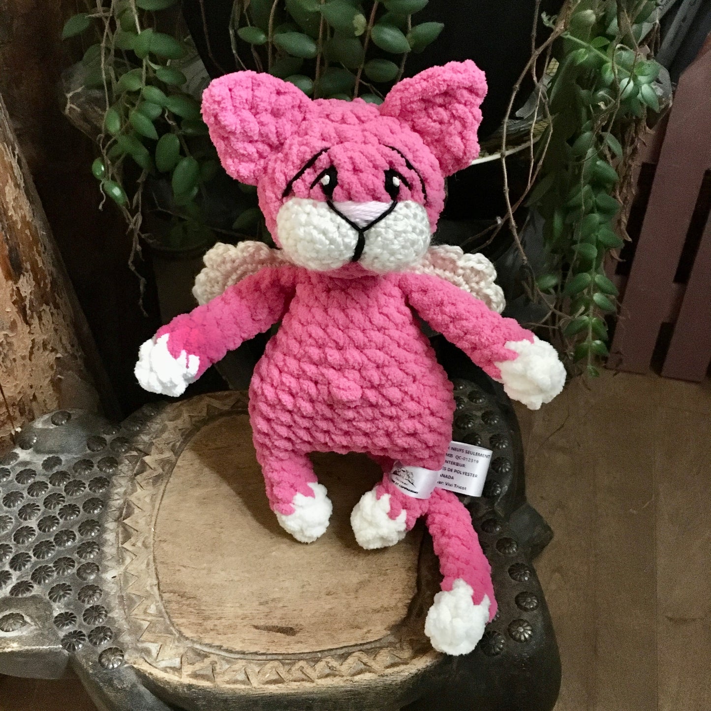 The CAT’ANGEL pixie pink and vanilla