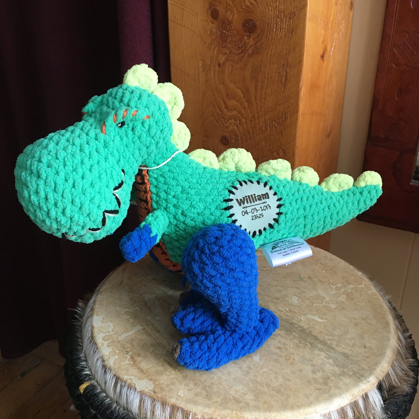PRÉ COMMANDE - SAMMY le T-Rex à grosse bedaine