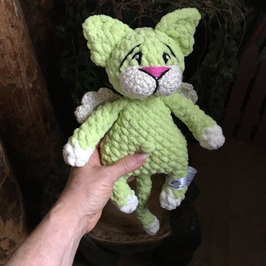 Le CHAT’ANGE vert lime et vanille