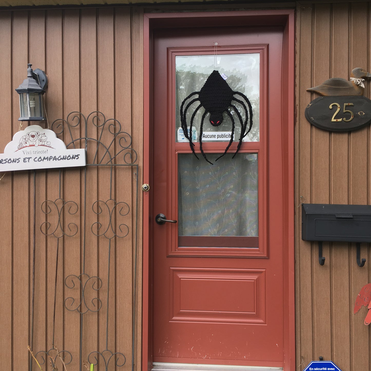 LA DÉCO SPIDER Noir