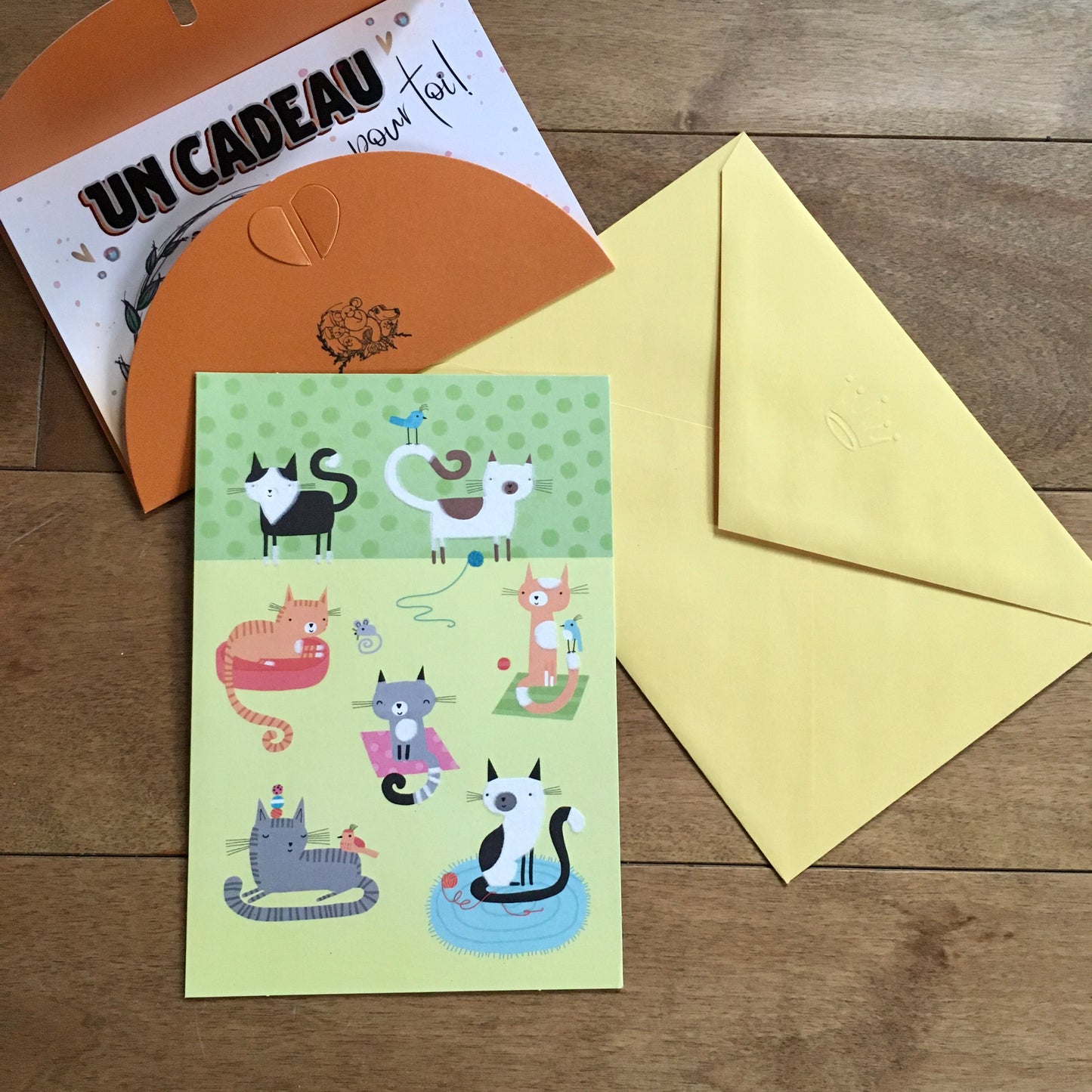 CARTES de SOUHAIT (En ajout à tout achat dans la boutique)