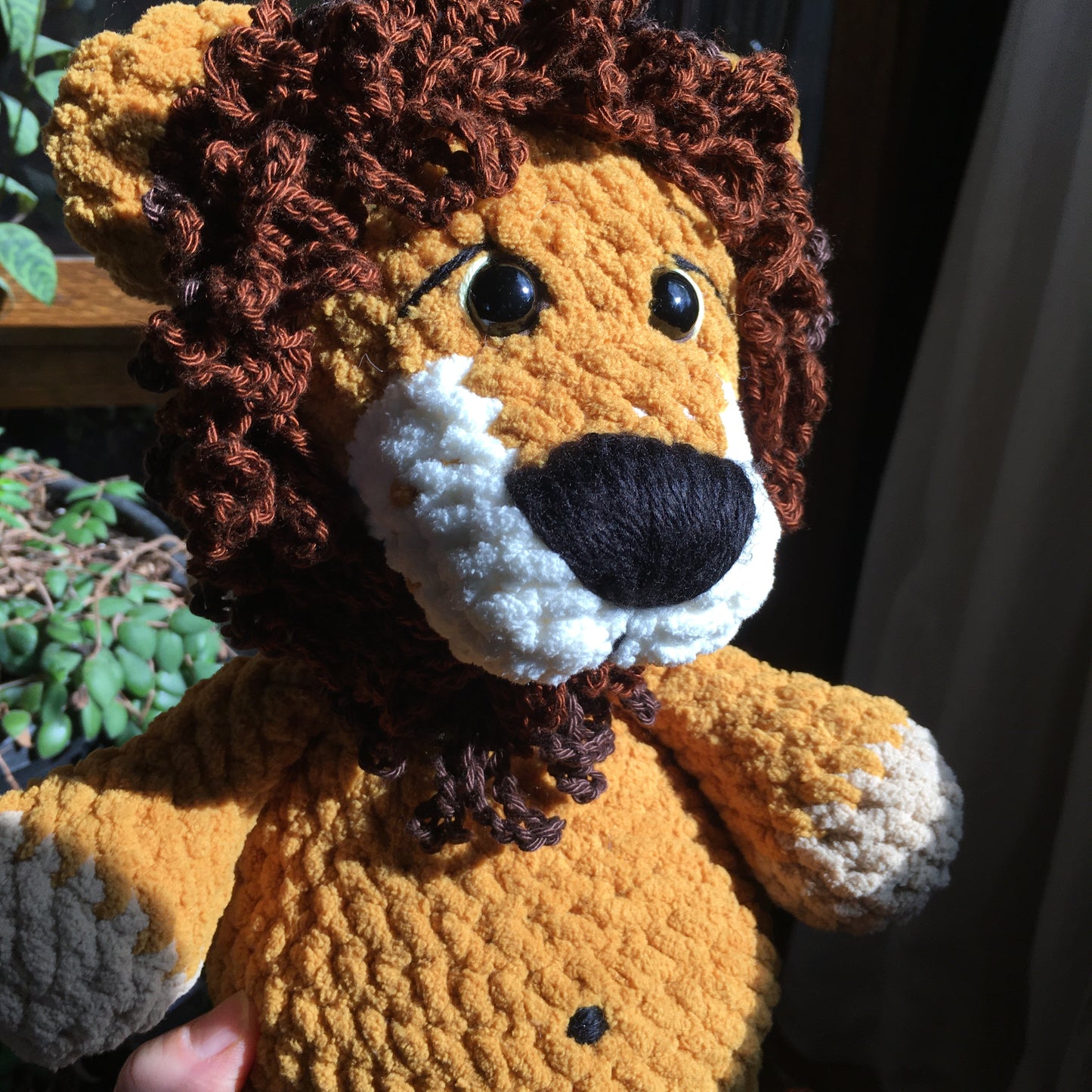 PRE ORDER - THE LION KING LEON - with Big belly, can be personalized in born plushies