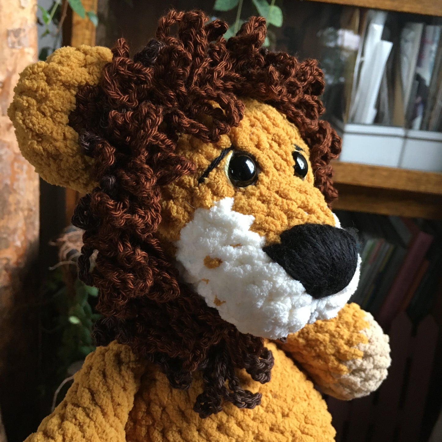 PRE ORDER - THE LION KING LEON - with Big belly, can be personalized in born plushies