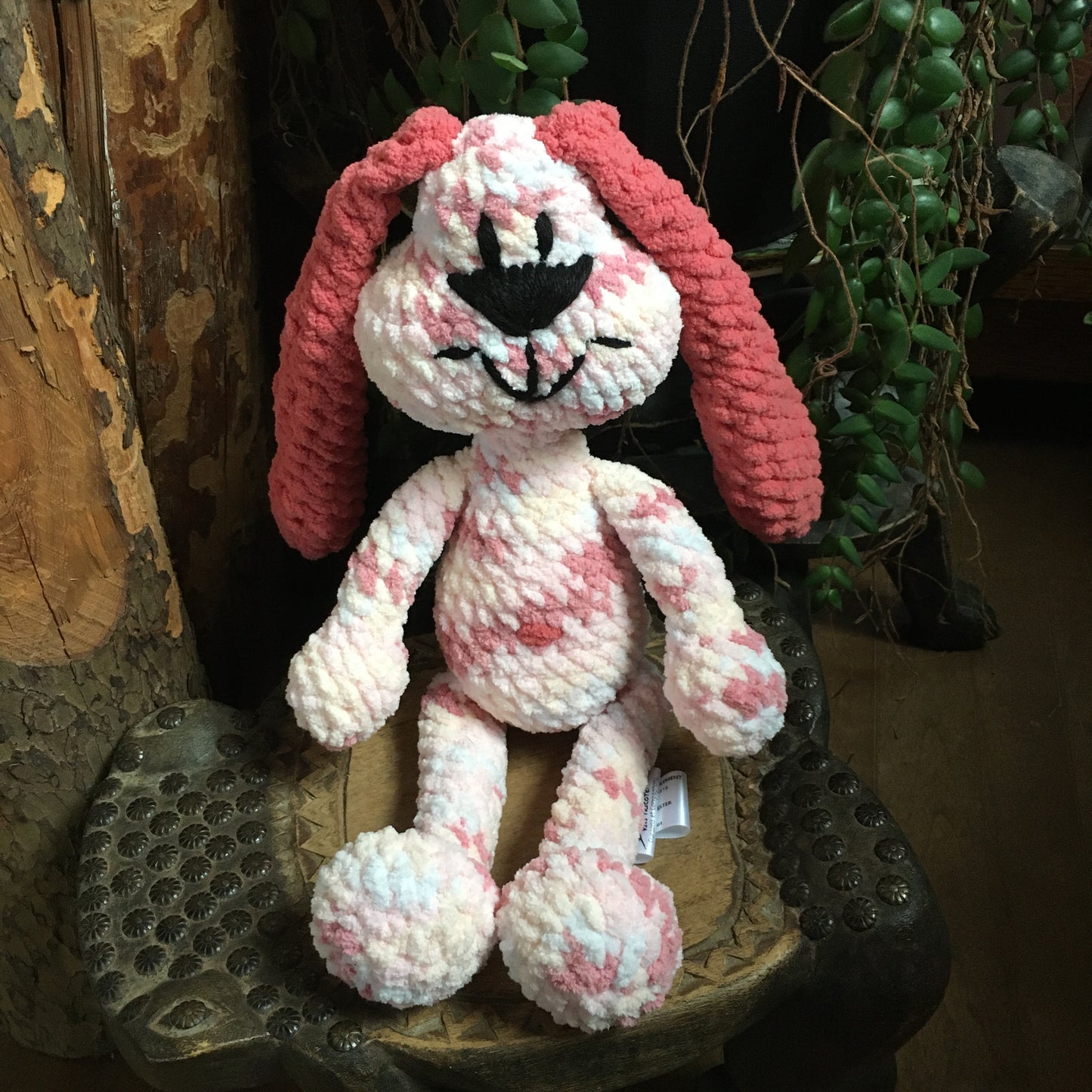 PERLIN PINPIN le lapin à longue oreilles - Mix Rose