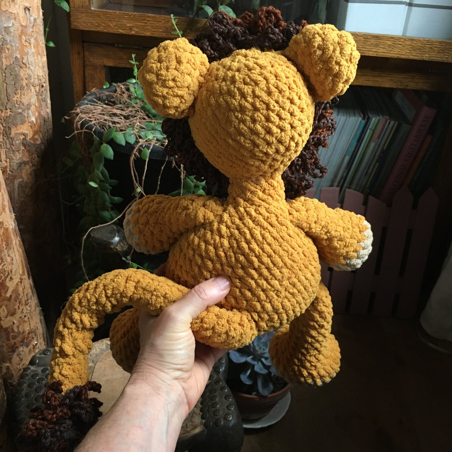 PRE ORDER - THE LION KING LEON - with Big belly, can be personalized in born plushies