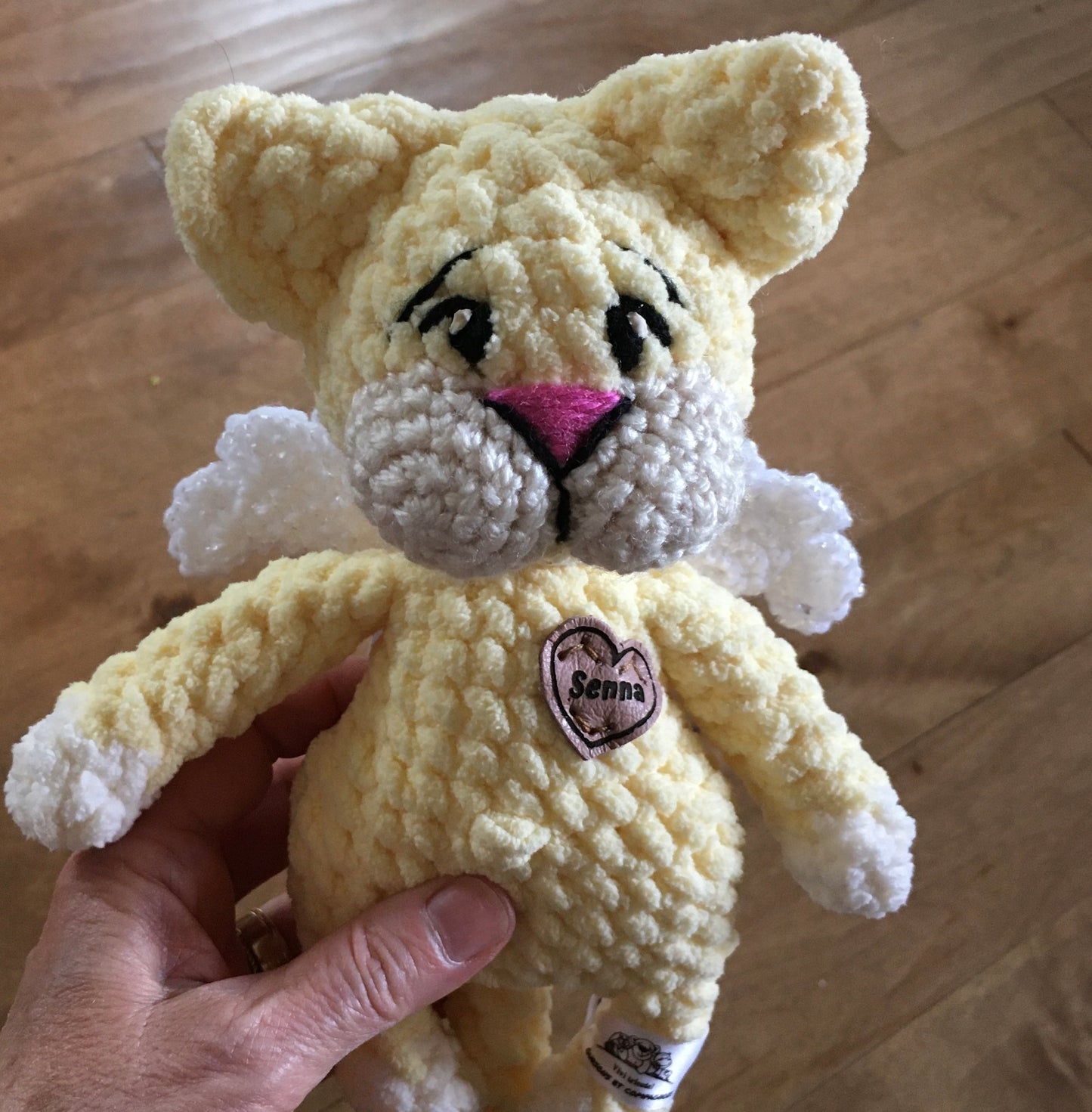 Le CHAT’ANGE jaune moutarde et vanille
