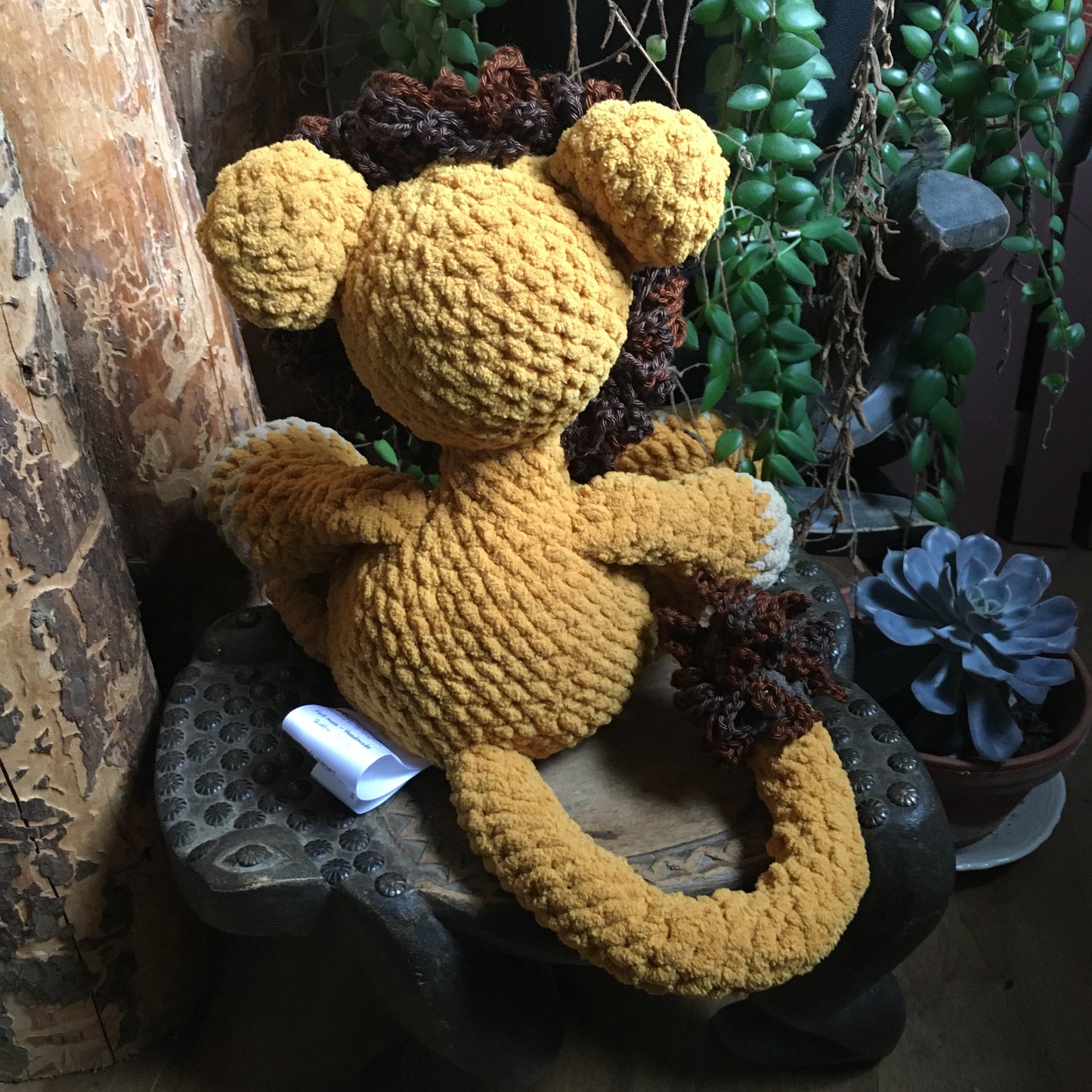 PRE ORDER - THE LION KING LEON - with Big belly, can be personalized in born plushies