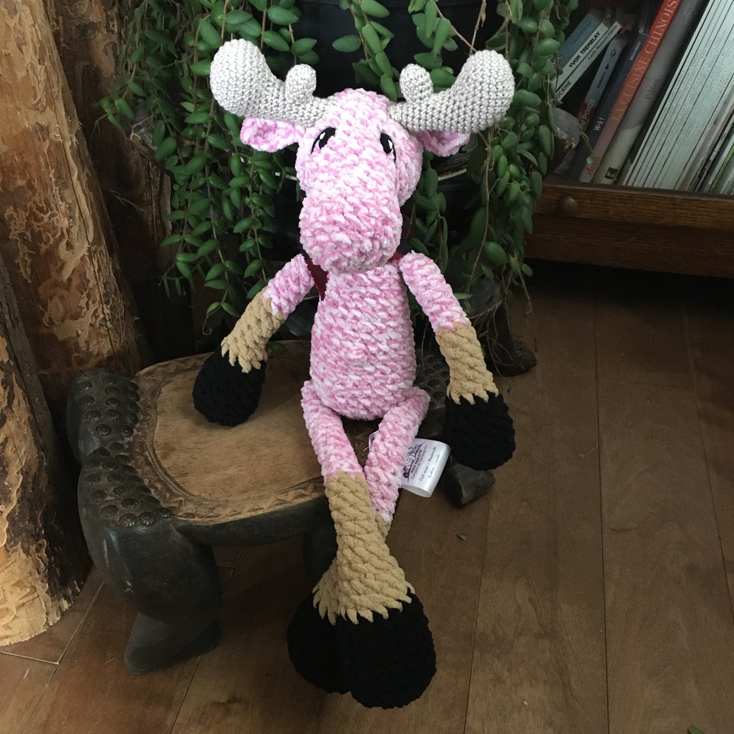 Jack le Nonorignal / the Moomoose - PATRON AU CROCHET à télécharger, PDF Français ou anglais