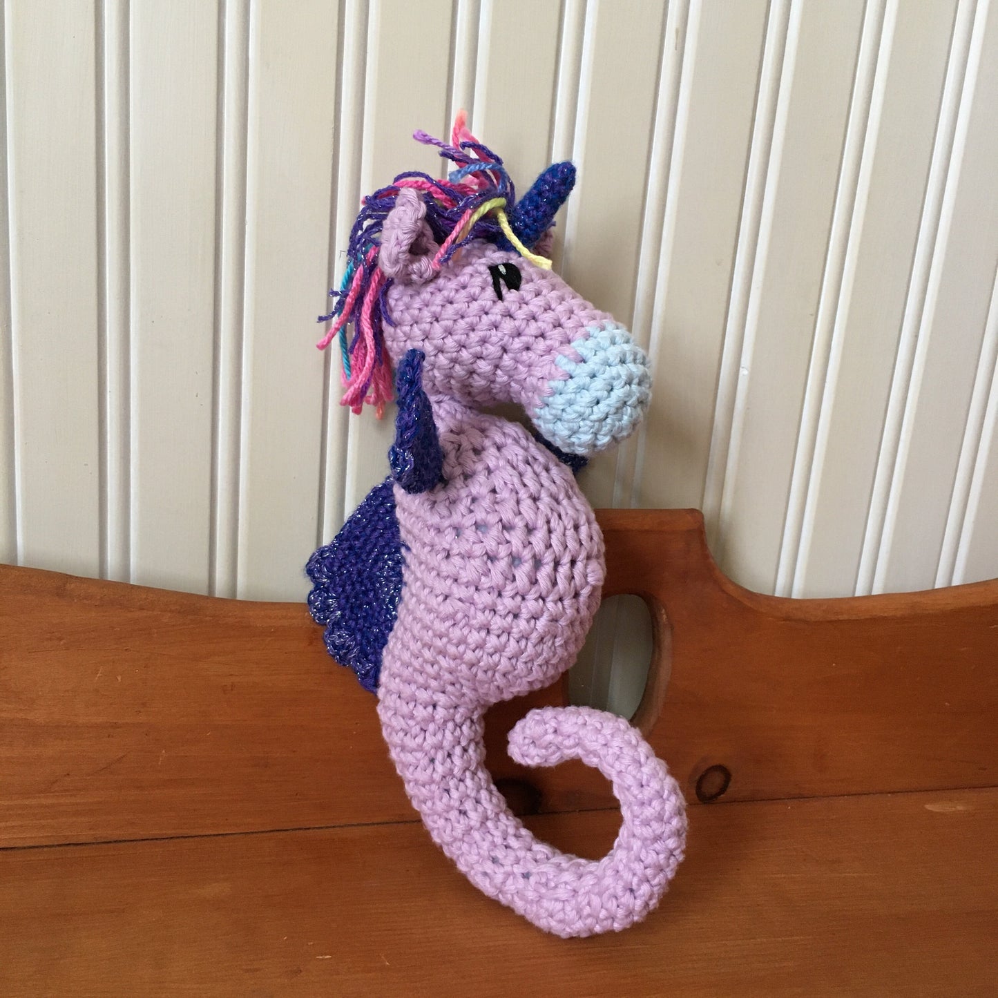 LILICORNE la petit licorne des mer, Patron au crochet à télécharger, PDF français et anglais