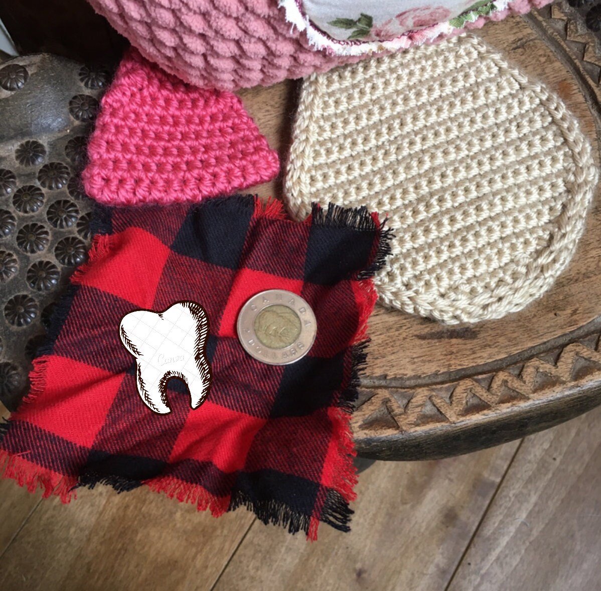 PRÉ COMMANDE - WILMA LA MAMAN CASTOR rose, amie de la fée des dents