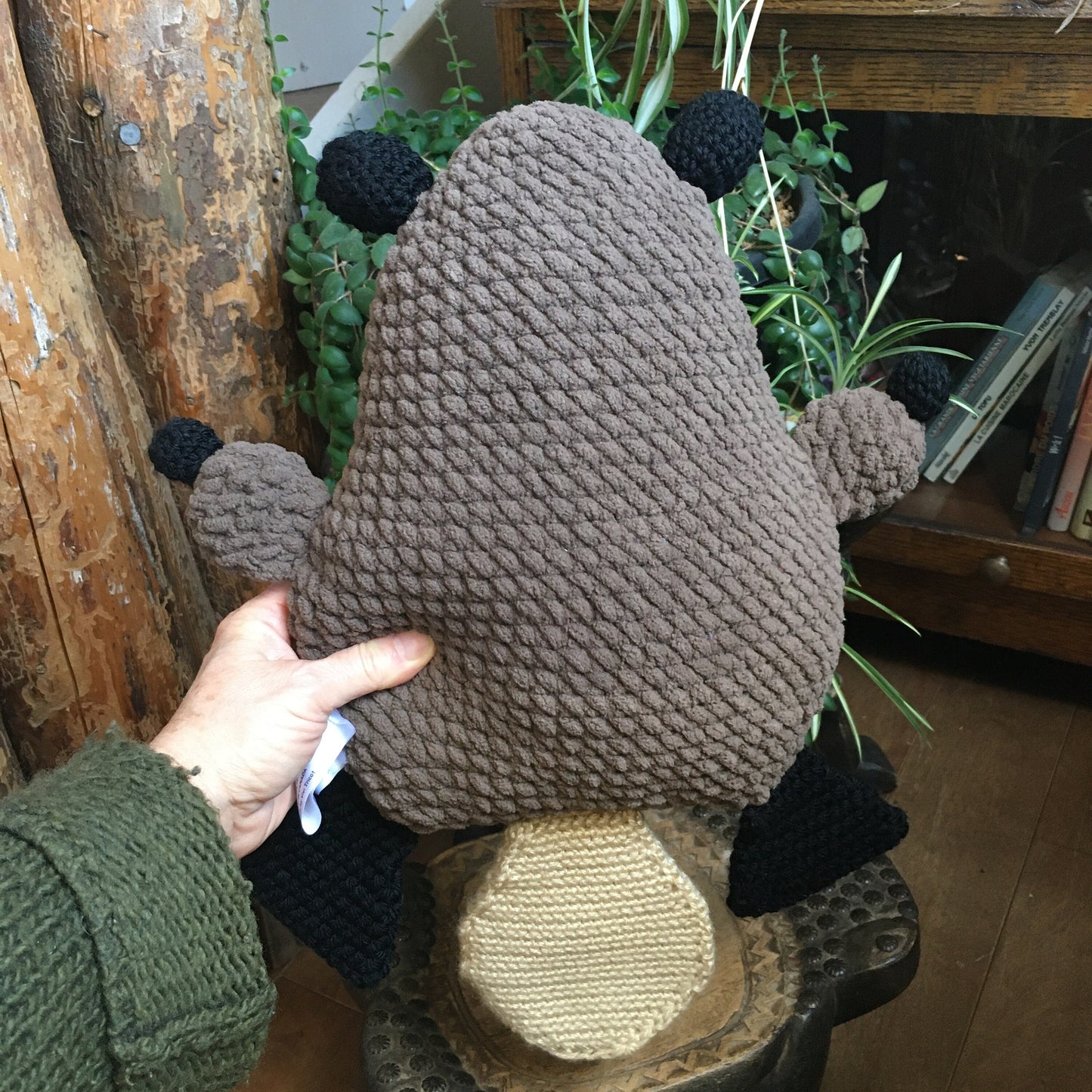 WILBROD le papa castor, Patron au crochet à télécharger, PDF Français et Anglais