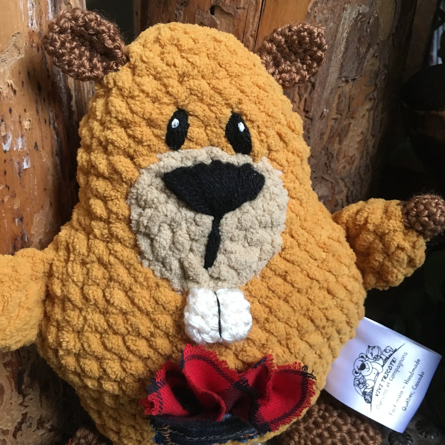 TIMÉO le bébé castor, Patron au crochet à télécharger, PDF français et anglais