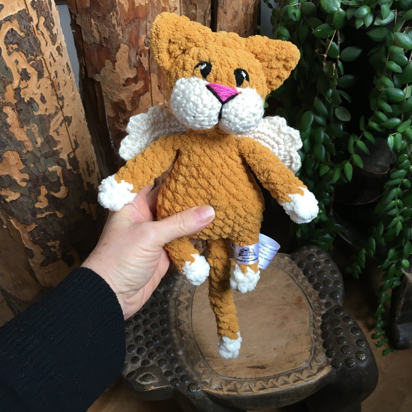 LE CHAT’ANGE Patron au crochet à télécharger, PDF Français et Anglais