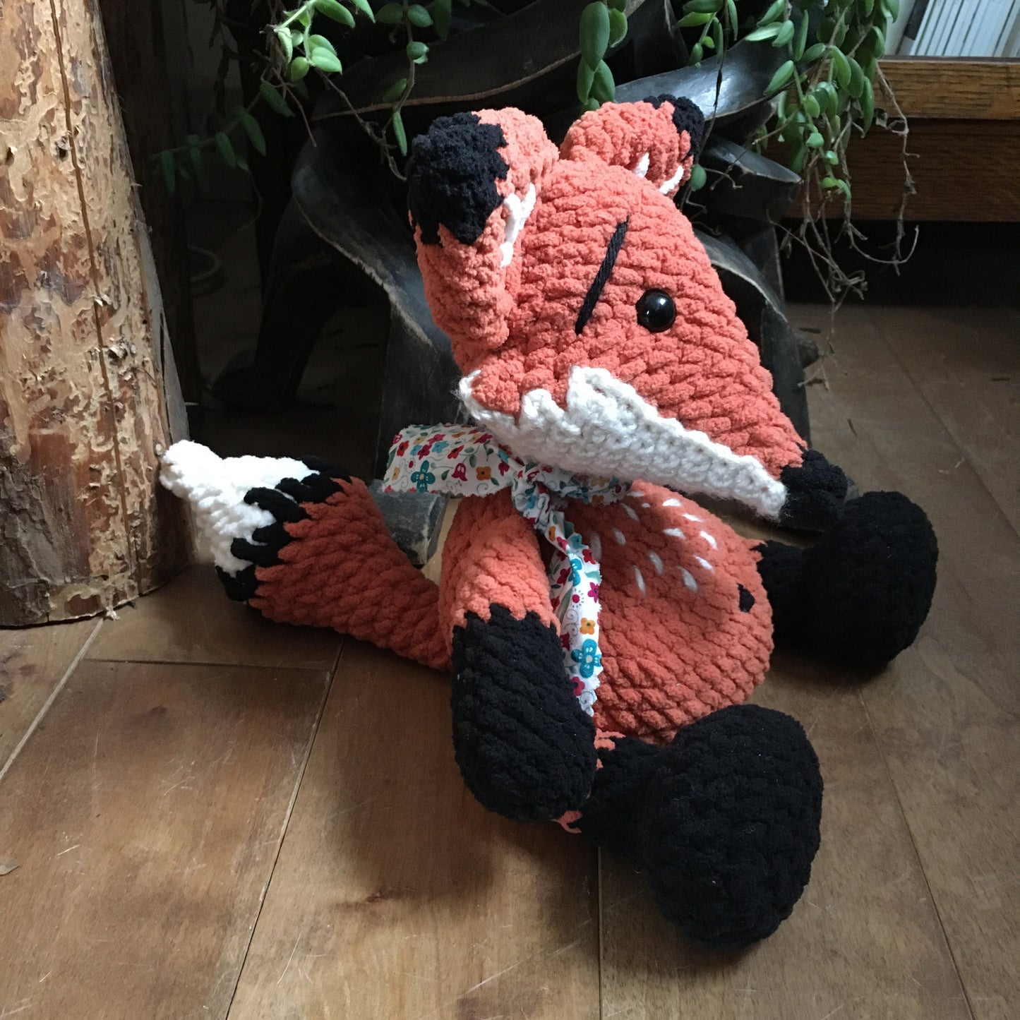 MICHEL LE RENARD, Patron au crochet à télécharger, PDF Français et Anglais