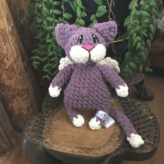 Le CHAT’ANGE mauve pourpre