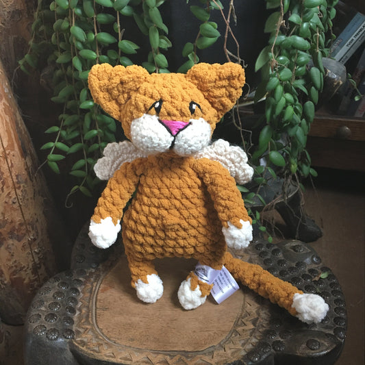 Le CHAT’ANGE jaune moutarde et vanille